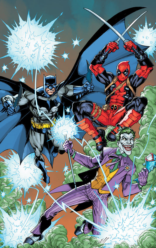 Marvel/DC: Deadpool/Batman #1 Bagley [1:25] Virgin 2nd Print (PRESALE 10/29/25)