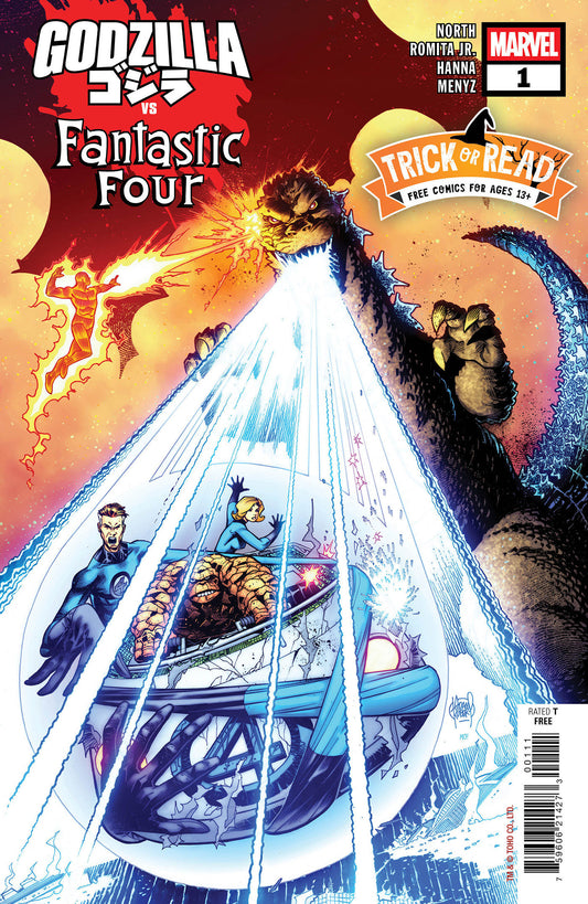 Godzilla vs. Fantastic Four #1 Halloween Trick Or Read 2025 (10/01/25)