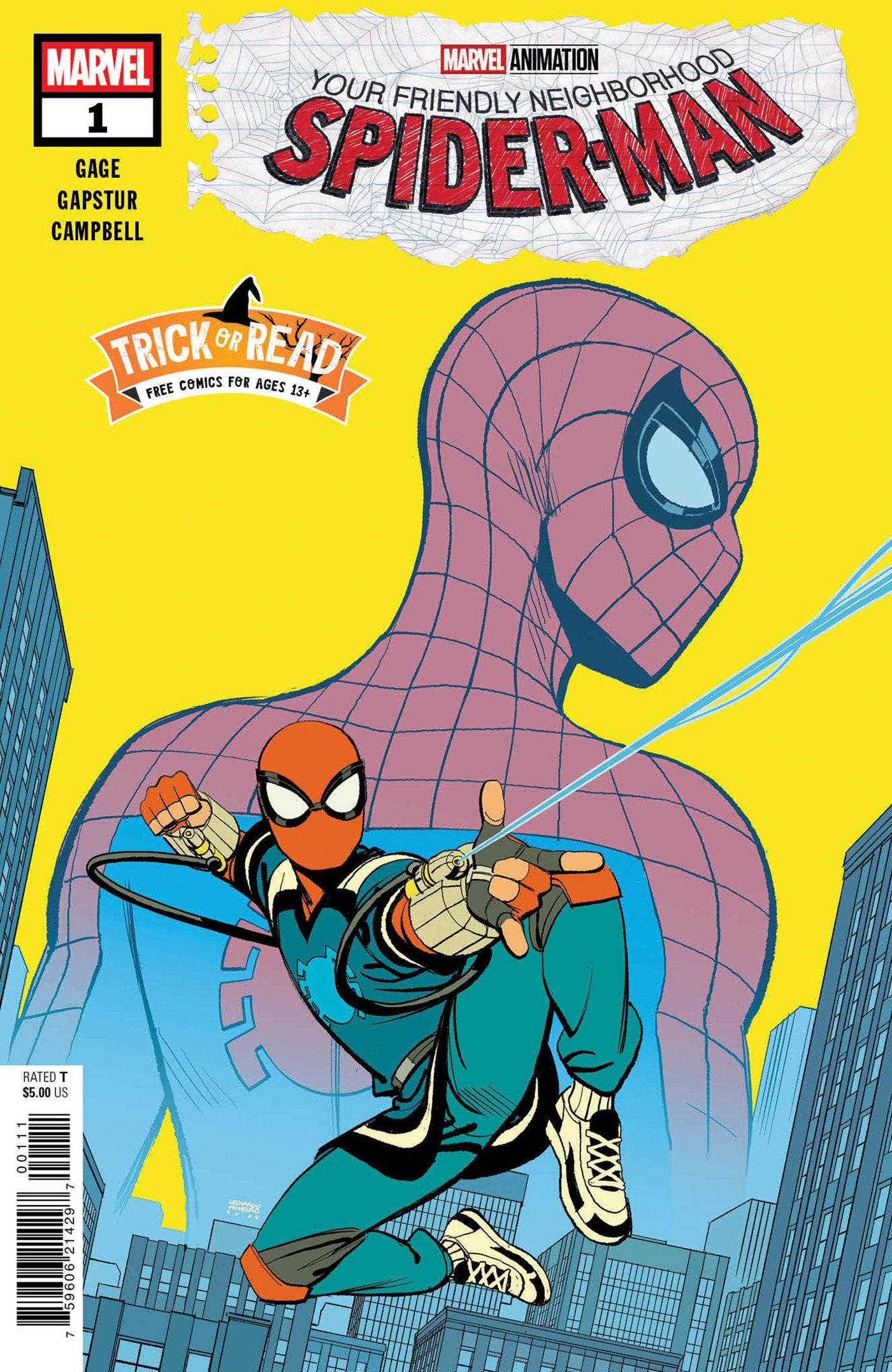 Your Friendly Neighborhood Spider Man #1 Halloween Trick Or Read 2025 (10/01/25)