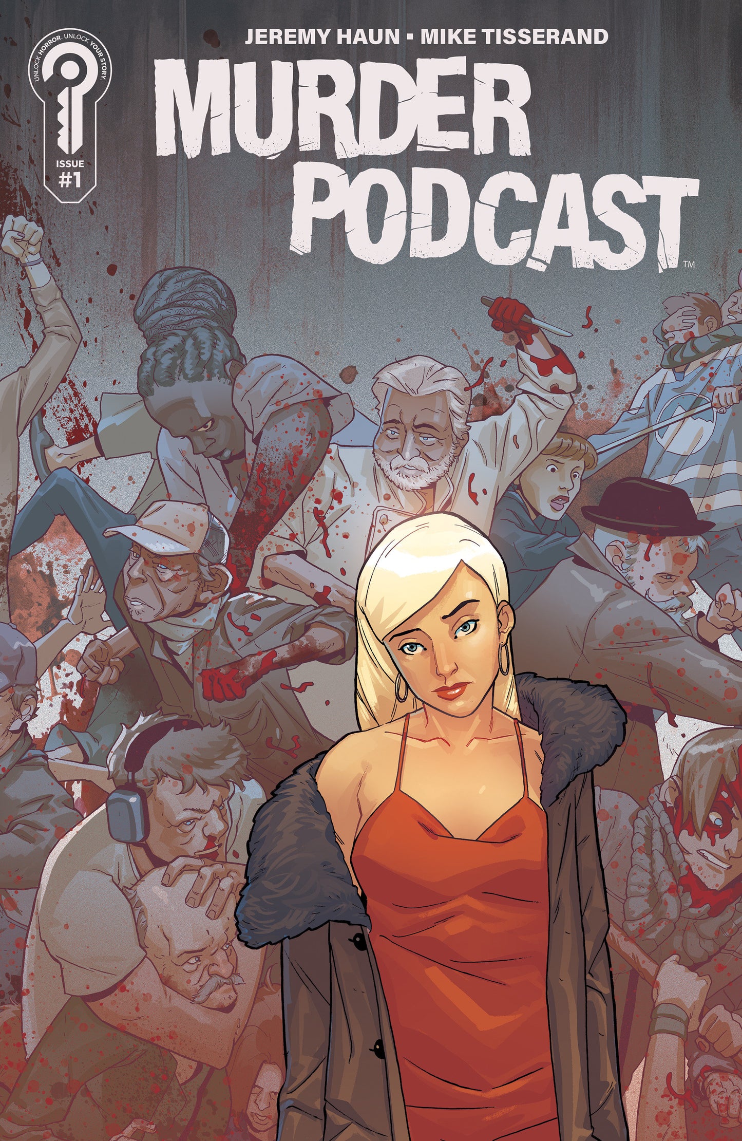 Murder Podcast #1 Cover B Mike Tisserand Connected