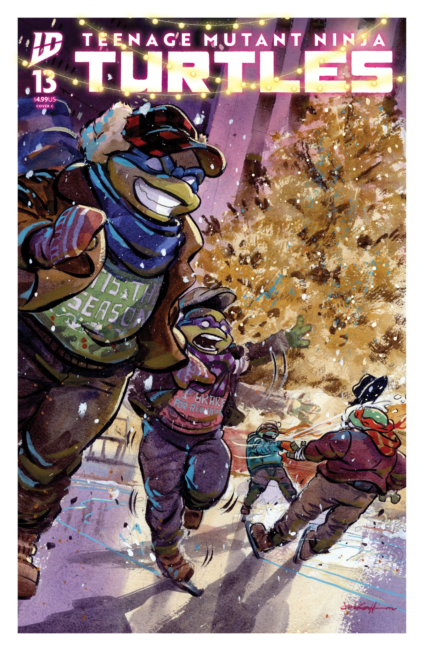 Teenage Mutant Ninja Turtles #13 Cover C Jared Cullum (PRESALE 12/10/25)