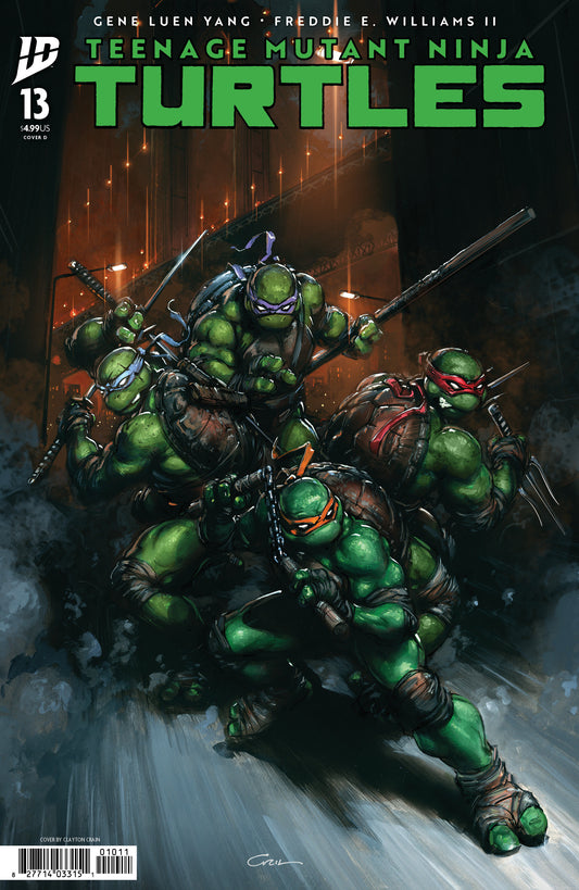 Teenage Mutant Ninja Turtles #13 Cover D Clayton Crain (PRESALE 12/10/25)