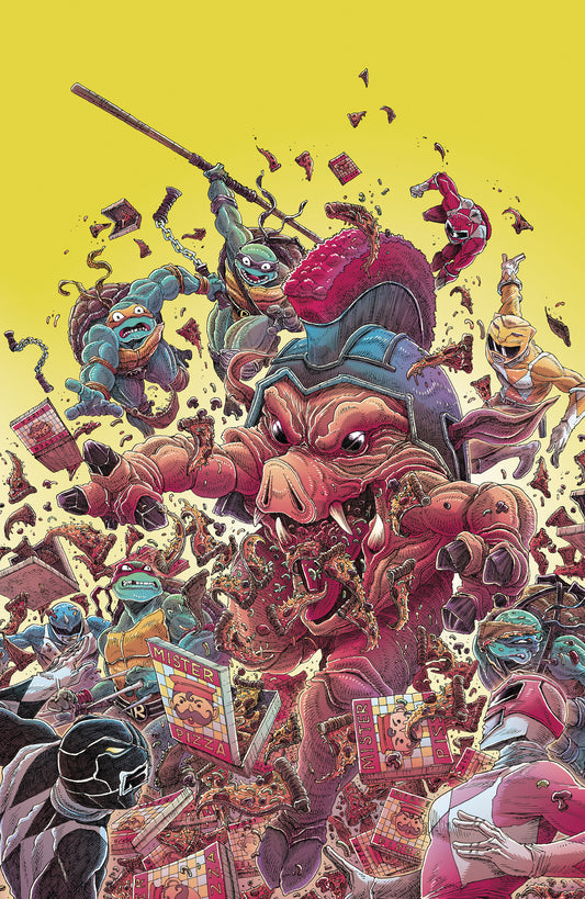 Mighty Morphin Power Rangers/ TMNT III #1 I [1:25] Stokoe Virgin (08/13/25)