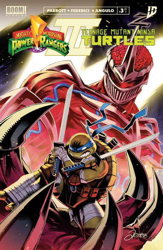 Mighty Morphin Power Rangers/ TMNT III #3 A Zonno Main (PRESALE 11/19/25)