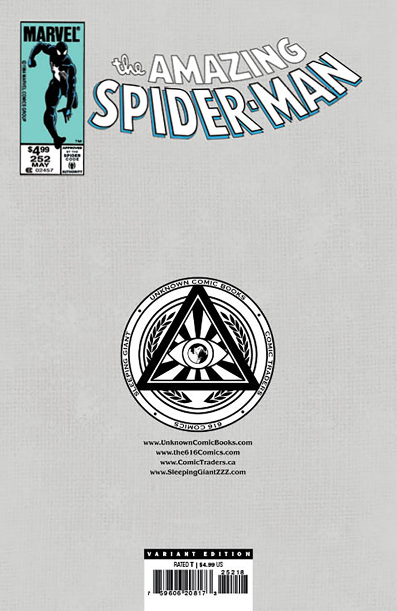 Amazing Spider-Man #252 Facsimile Edition [New Printing] Unknown Comics Kaare Andrews Exclusive Var (01/31/2024)