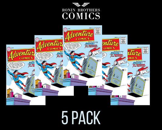 Adventure Comics #210 Facsimile GOLDEN Biscuit Pollybag (5 PACK) (06/18/25)