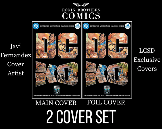 DC K.O. Ashcan #1 2025 LCSD Exclusive Cover Set Fernandez (PRESALE 09/27/25)