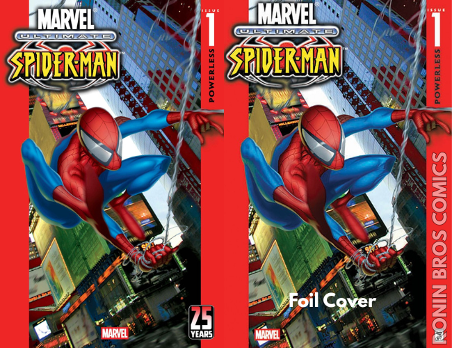 Ultimate Spider Man #1 Facsimile + Foil 2 Cover Set (PRESALE 11/26/25)