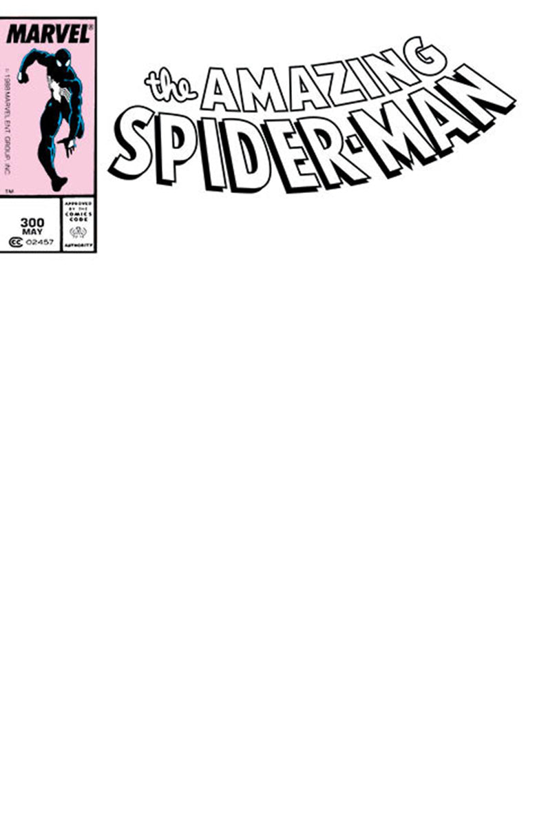 Amazing Spider-Man #300 Facsimile Edition Unknown Comics Exclusive Blank Var (08/23/2023)