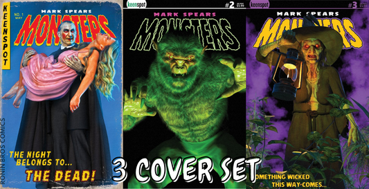 Mark Spears Monsters #1 2 3 5th, 3rd, 2nd Print Cover Set (05/21/2025)