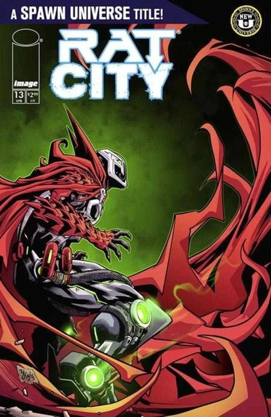 Spawn Rat City (2025) #13 (PRINT ERROR) Cover A Ze Carlos