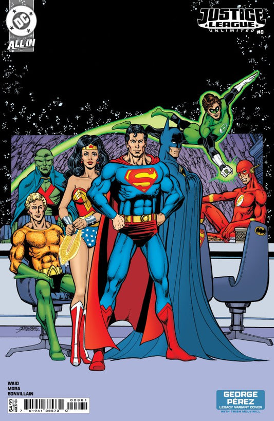 Justice League Unlimited #8 Cover F George Perez Legacy (06/25/25)