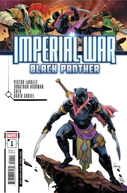 Imperial War: Black Panther #1 Francesco Mortarino Main Cover (08/27/25)