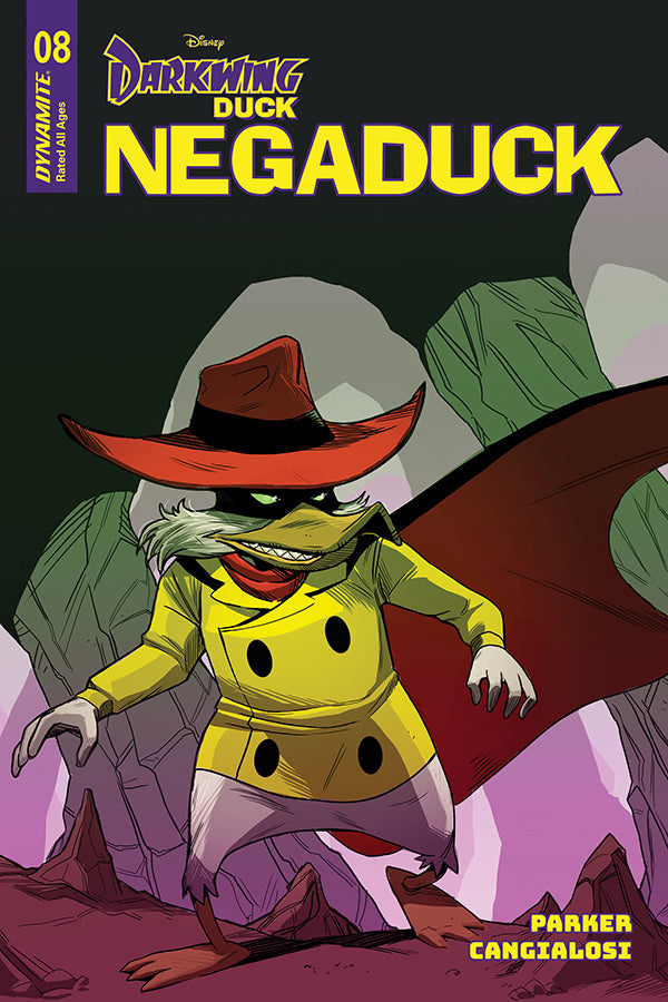 Darkwing Duck Negaduck #8 Cover B Moss (Dynamite 2024)