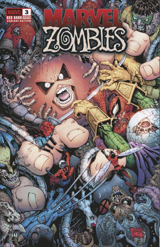 Marvel Zombies: Red Band #3 [1:25] Will Robson [Polybagged] (PRESALE 11/26/25)