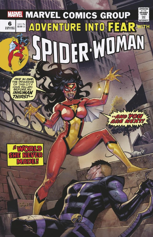 Spider Woman #6 Belen Ortega Vampire (04/17/25)