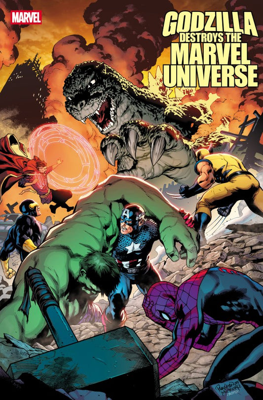Godzilla Destroys The Marvel Universe #5 Carlo Pagulayan (PRESALE 11/19/25)