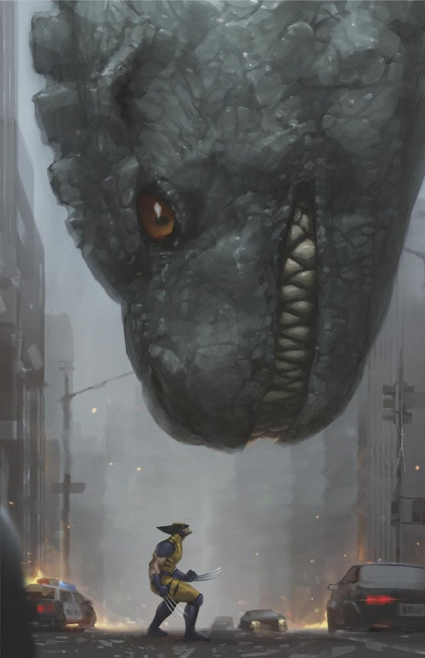 Godzilla Destroys The Marvel Universe #3 Hyung Lee [1:100] Virgin (09/24/25)