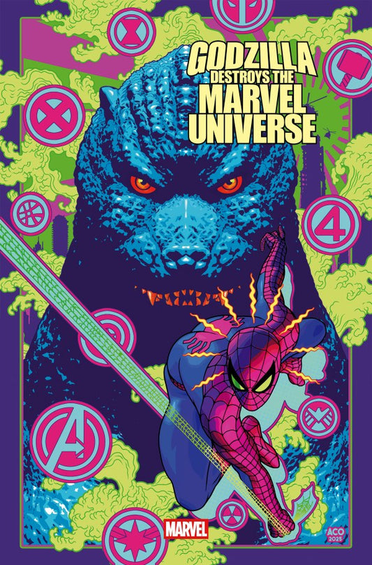 Godzilla Destroys The Marvel Universe #4 Aco (10/15/25)