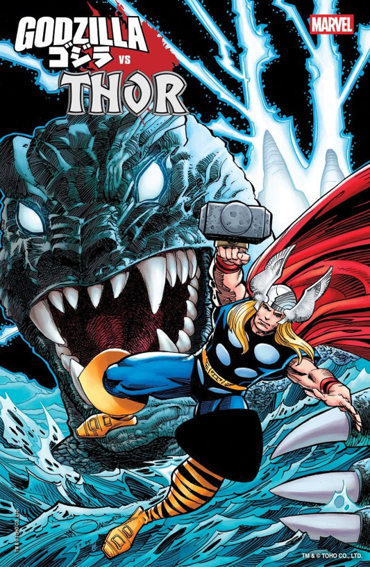 Godzilla vs. Thor #1 Walter Simonson [1:00] Virgin (07/02/25)