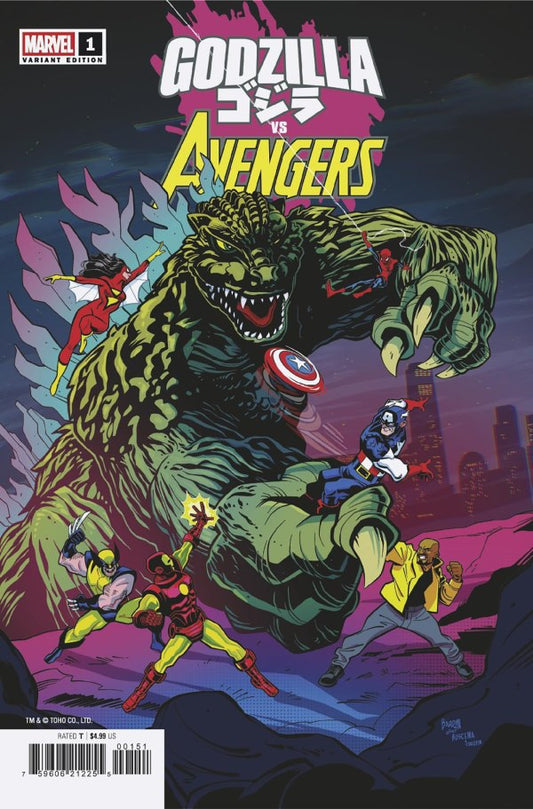 Godzilla vs. Avengers #1 Dave Bardin (06/18/25)