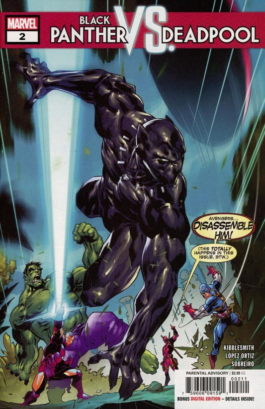 Black Panther vs Deadpool #2 (Of 5) Ryan Benjamin Main (11/28/18)