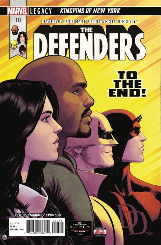 Defenders #10 Main Cover Marvel Comics 2018
