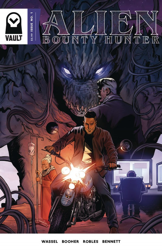 Alien Bounty Hunter #1 (Of 5) Nick Robles Main Cover Vault Comics 2017