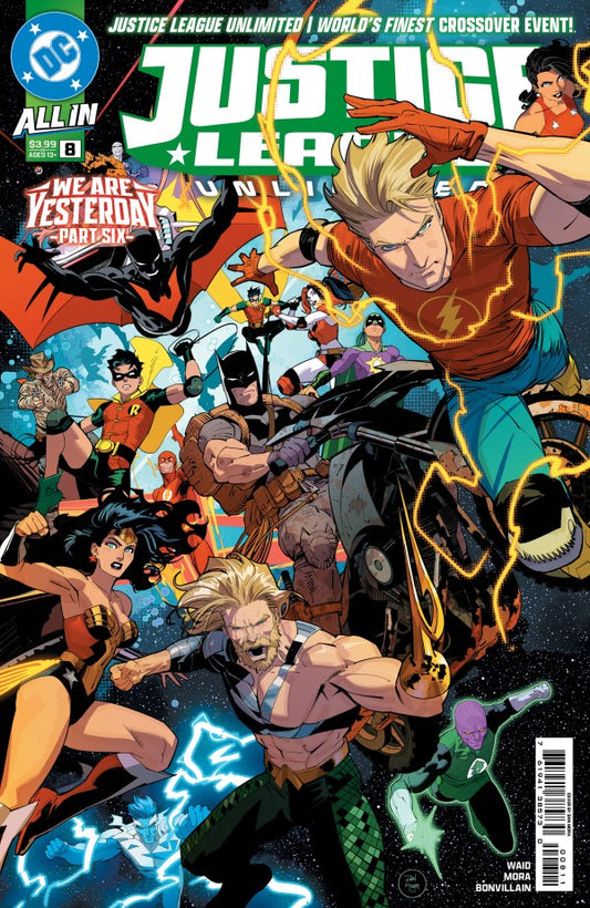 Justice League Unlimited #8 Cover A Dan Mora Connecting (06/25/25)