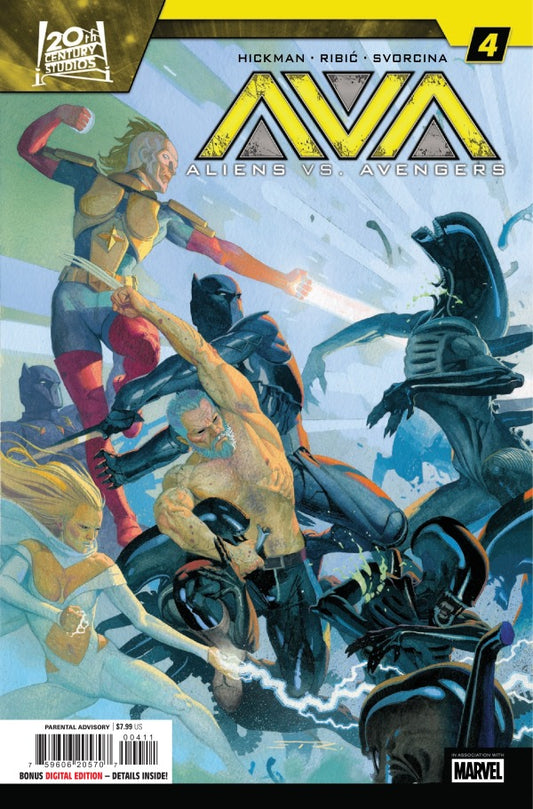 Aliens vs. Avengers (2025) #4 Main Cover (06/18/25)
