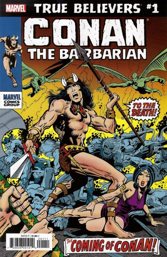 True Believers Conan The Barbarian #1 Marvel Comics
