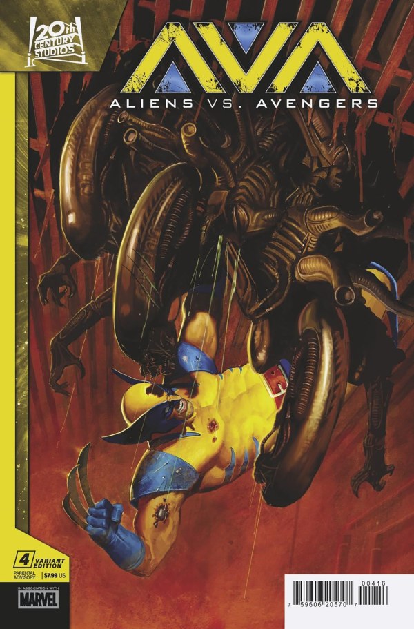 Aliens vs. Avengers (2025) #4 E.M. Gist [1:25] (06/18/25)