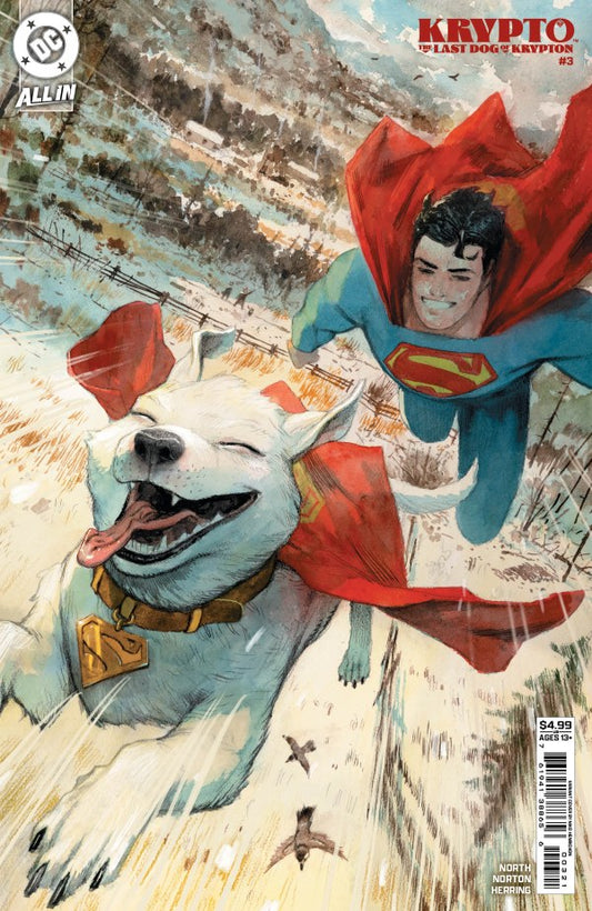 Krypto The Last Dog Of Krypton #3 Cover B Niko Henrichon (08/20/25)