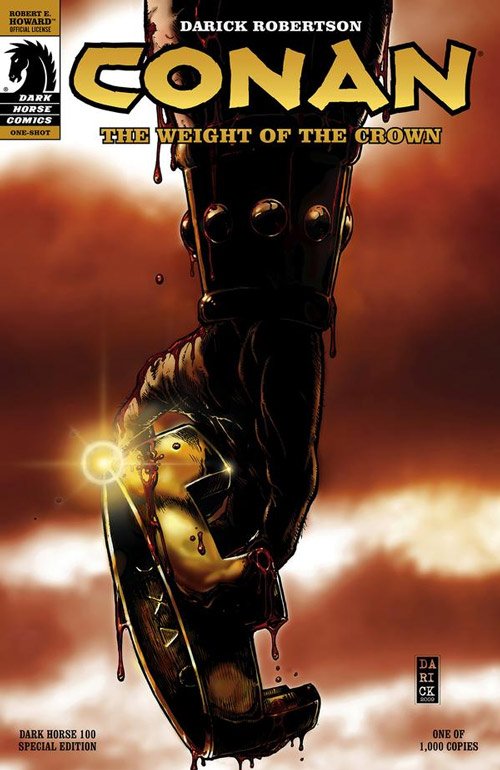 Conan: The Weight Of Crown Robertson 100 Special Edition LTD to 1000