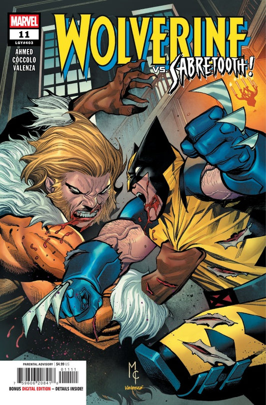 Wolverine #11 Martin Coccolo Main Cover (07/23/25)