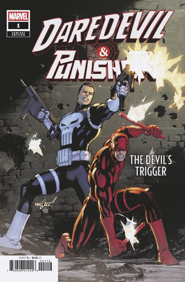 Daredevil/Punisher: The Devil's Trigger #1 [1:25] David Marquez (PRESALE 11/26/25)