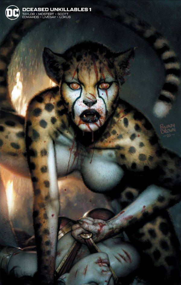 Dceased Unkillables #1 Ryan Brown Minimal Trade LTD to 1500 Variant