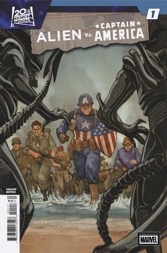 Alien vs. Captain America #1 [1:50] Phil Noto (PRESALE 11/05/25)