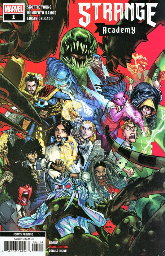 Strange Academy #1 4th Printing Humberto Ramos Marvel 2020
