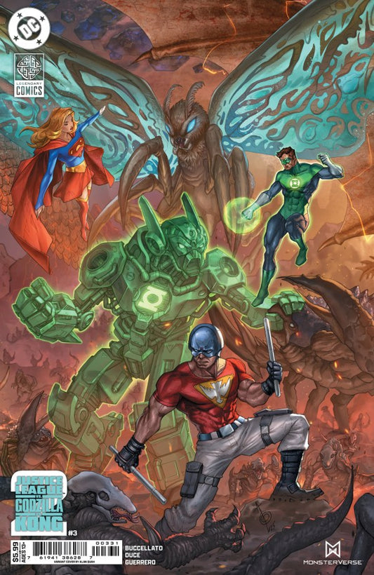 Justice League vs Godzilla vs Kong 2 #3 Cover C Alan Quah (08/06/25)