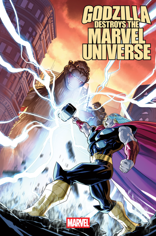 Godzilla Destroys The Marvel Universe #1 Pete Woods [1:25] (07/16/25)