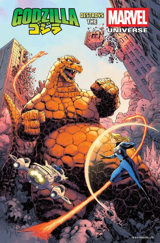 Godzilla Destroys The Marvel Universe #1 Wachter Thing-Zilla (07/16/25)