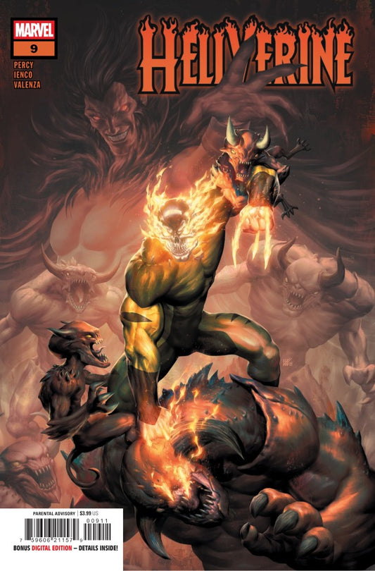 Hellverine #9 Kendrick Lim Main Cover (08/06/25)