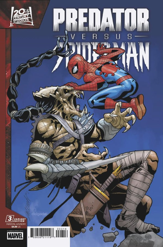 Predator vs. Spider-Man #3 Salvador Larroca [1:25] (06/25/25)