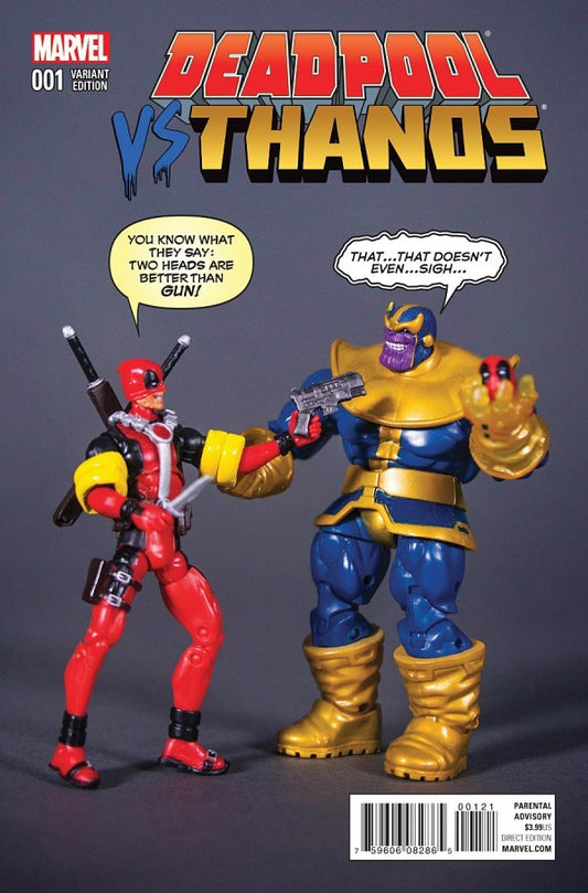 Deadpool vs Thanos #1 (Of 4) Action Figure Variant (09/02/15)