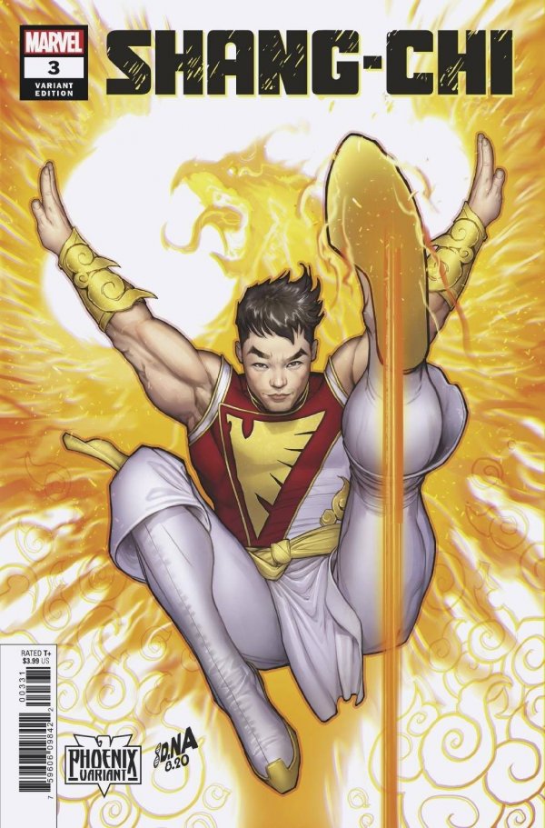 Shang-Chi #3 (Of 5) Nakayama Shang-Chi Phoenix Variant Marvel 2020
