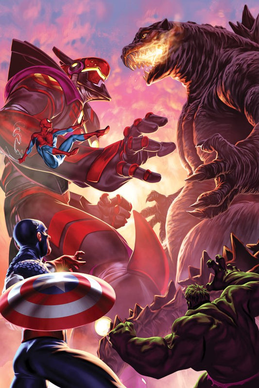 Godzilla Destroys The Marvel Universe #5 [1:50] Brooks Virgin (PRESALE 11/19/25)