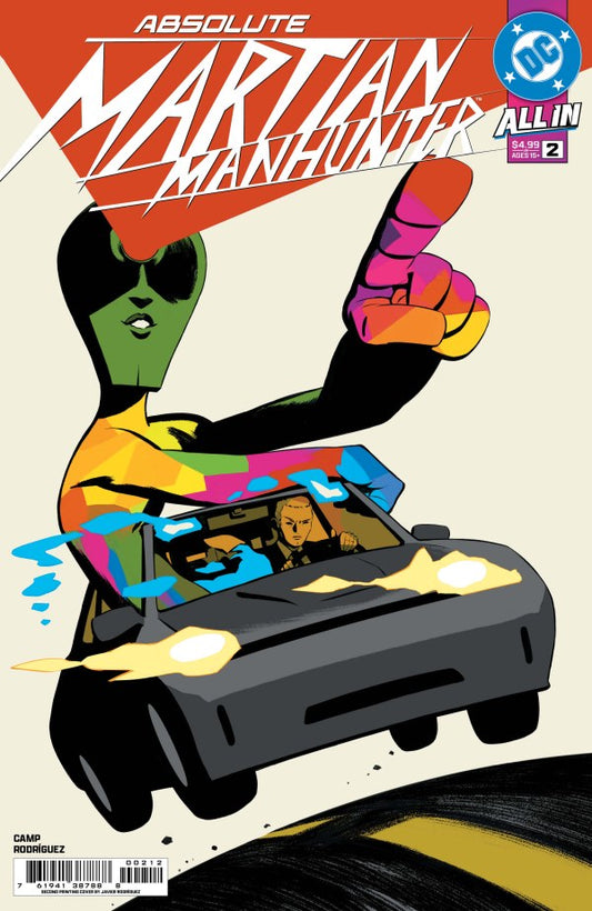 Absolute Martian Manhunter #2 2nd Printing Javier Rodriguez (09/24/25)