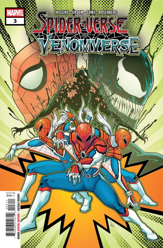 Spider-Verse vs. Venomverse #3 Luciano Vecchio Main Cover (07/23/25)