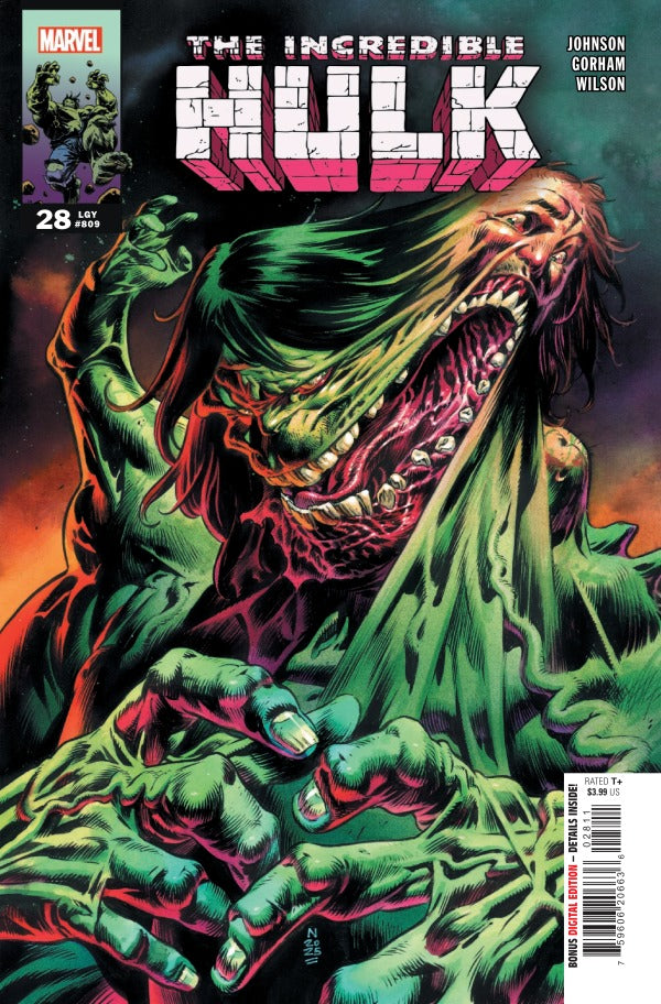 Incredible Hulk #28 Nic Klein Main Cover (08/27/25)